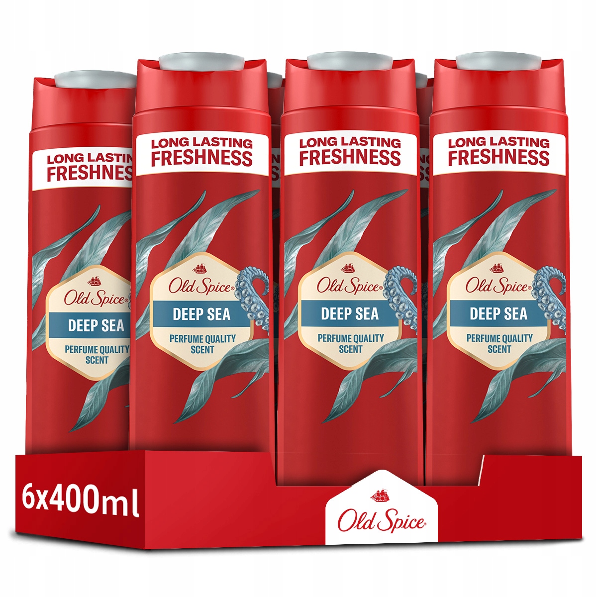 Sprchový gél Old Spice Deep Sea pre mužov 6 x 400 ml